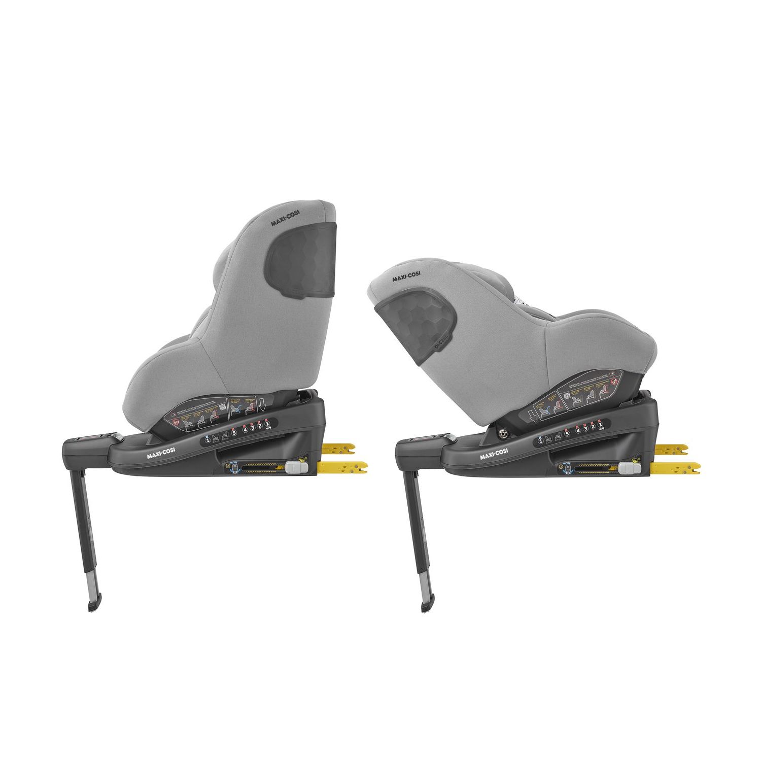 Автокресло Maxi-Cosi Isofix 0+/1/2 (0-25 кг) серый - фото 11