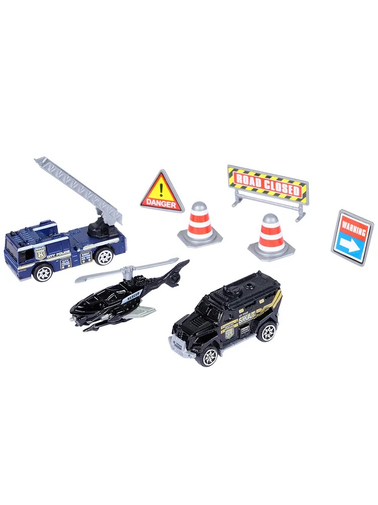 Игровой набор AUTODRIVE Машинки металлические 3шт 1:64 JB0403979 - фото 5