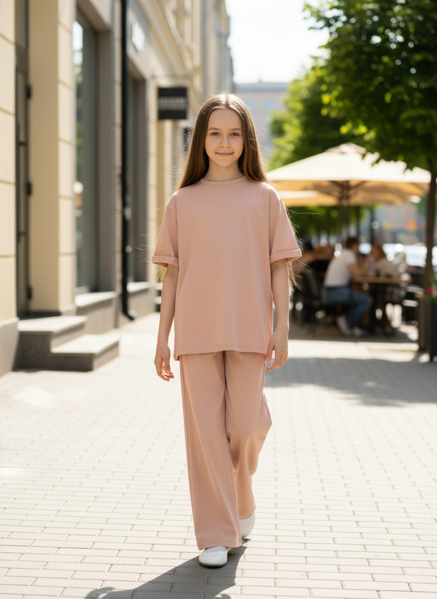 Футболка и брюки ULTRA 7060-Ул капучино - фото 3