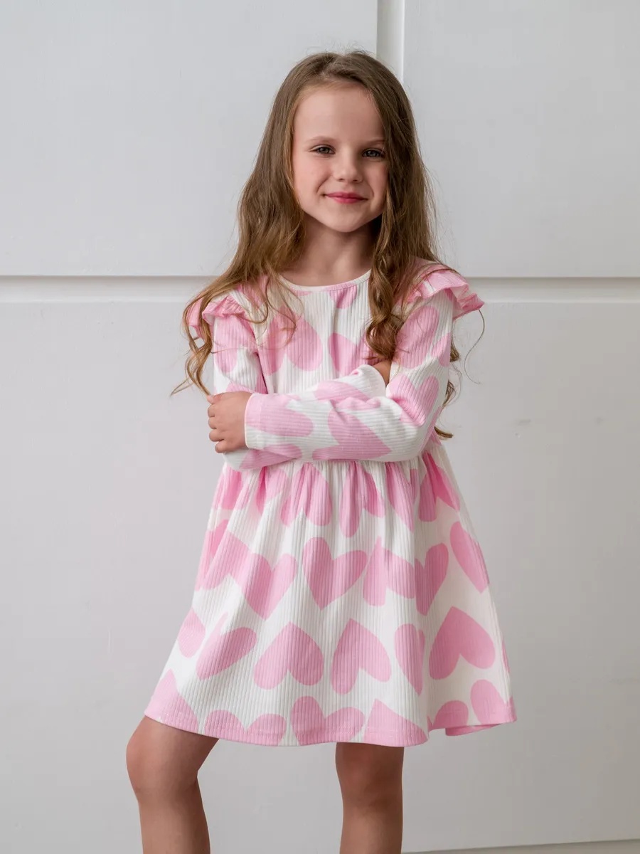 Платье NATIVIA ПТД/СЕРДЕЧКИРОЗОВЫЕ - фото 9