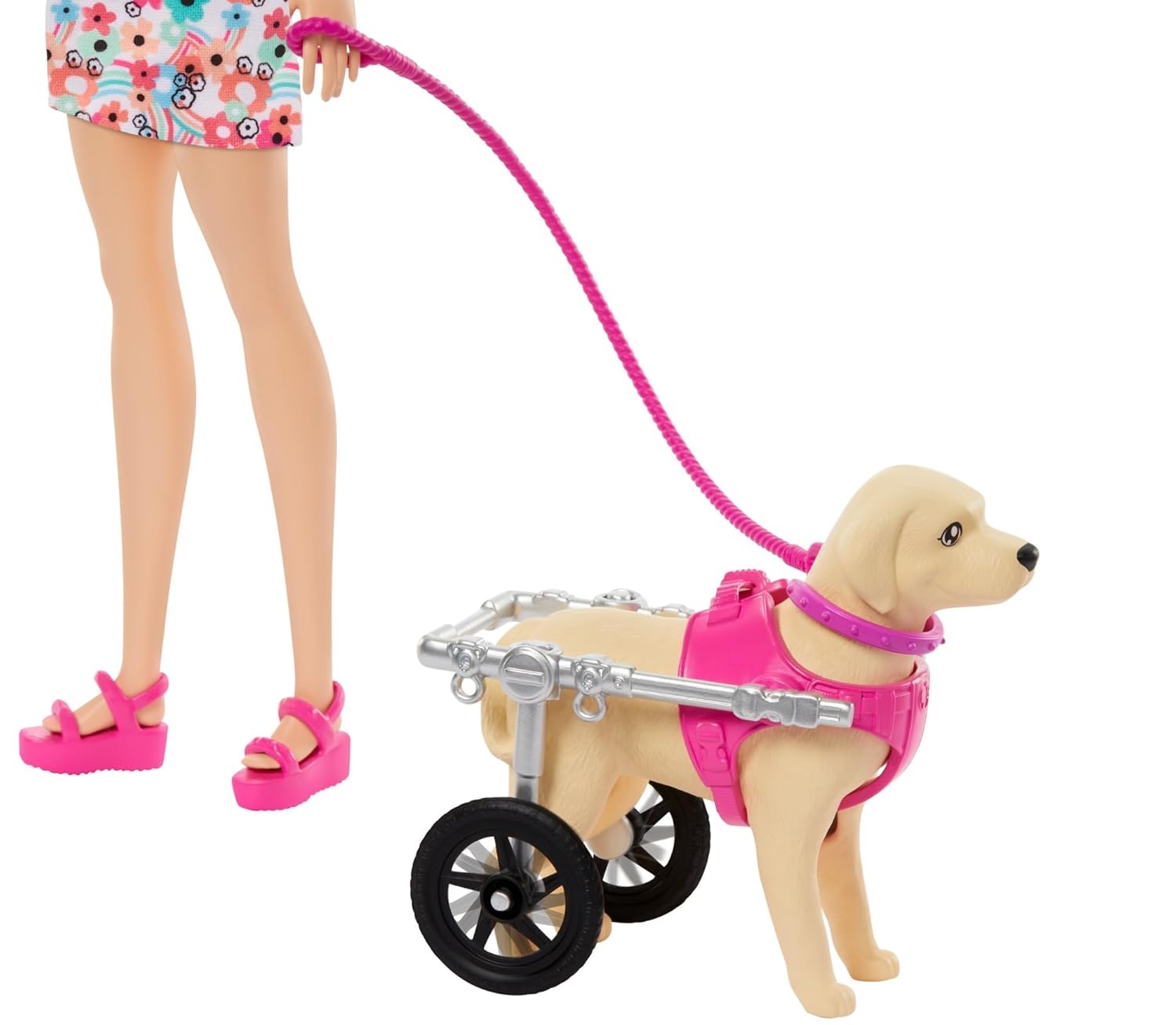 Кукла модельная Barbie Барби и ее собака HTK37 - фото 2