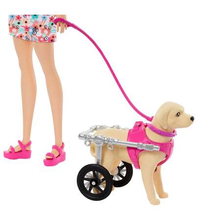 Кукла модельная Barbie Барби и ее собака
