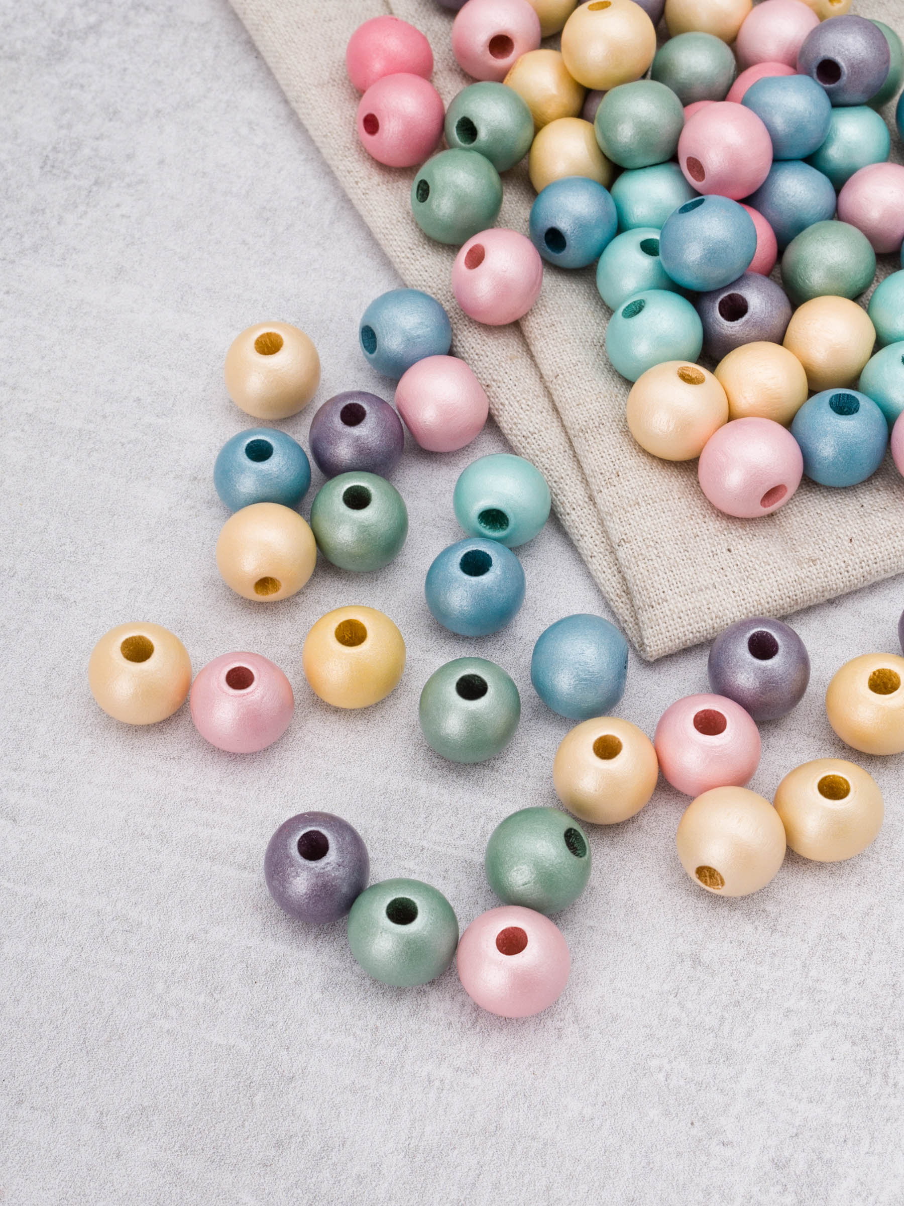 Набор для творчества Astra Craft Бусины 12 мм 50 г круглые - фото 7