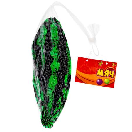 Мяч 1TOY Арбуз 15см