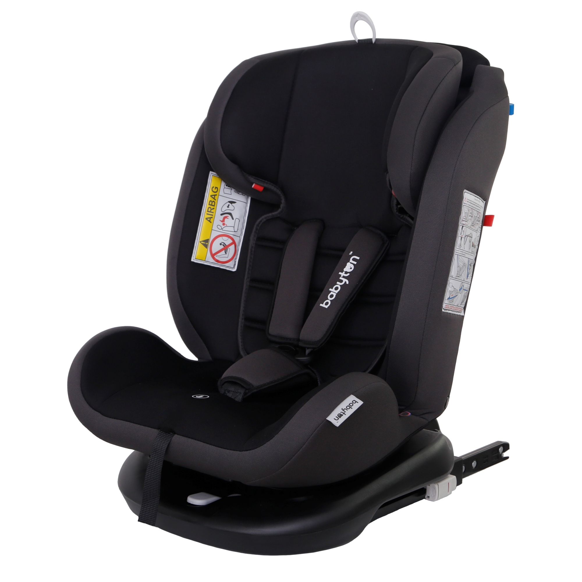 Автокресло Babyton Multi-Stage Black-Grey Isofix 0+/1/2/3 (0-36 кг) - фото 29