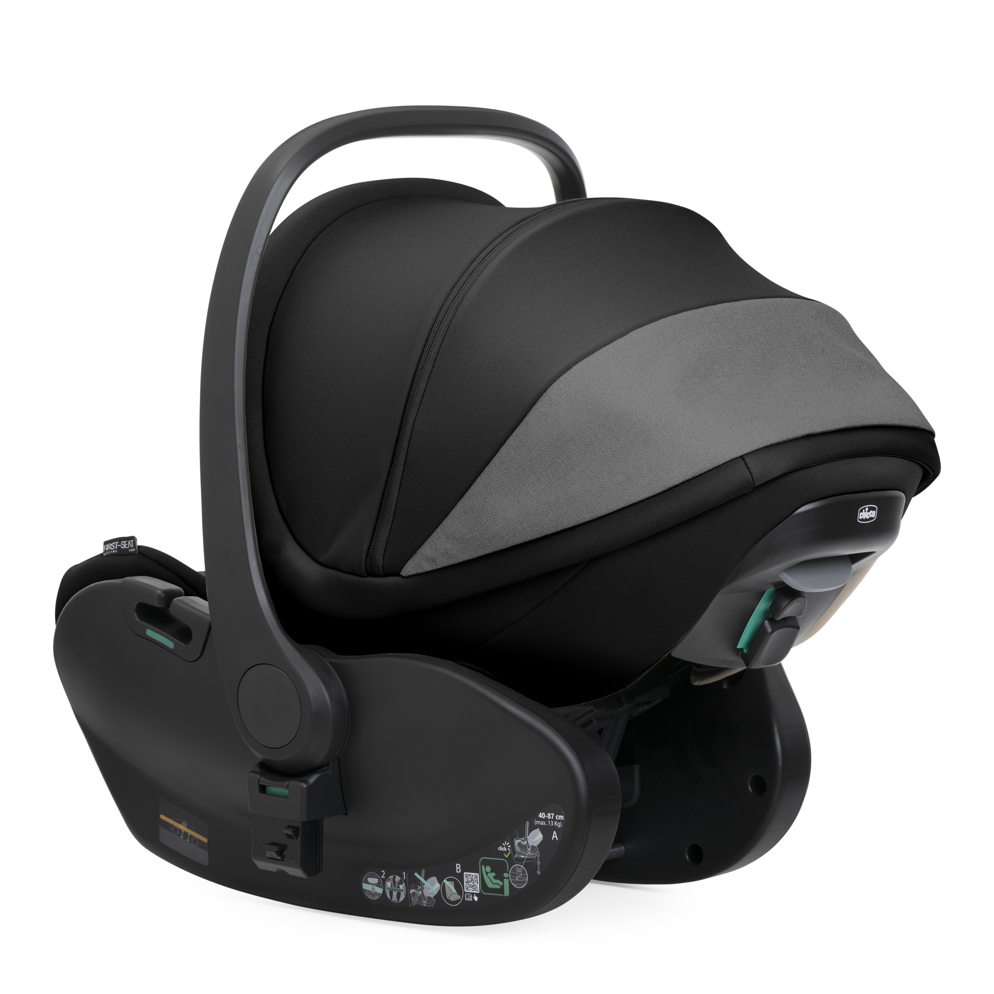 Автокресло Chicco First seat Isofix 0 (0 -13 кг) - фото 11