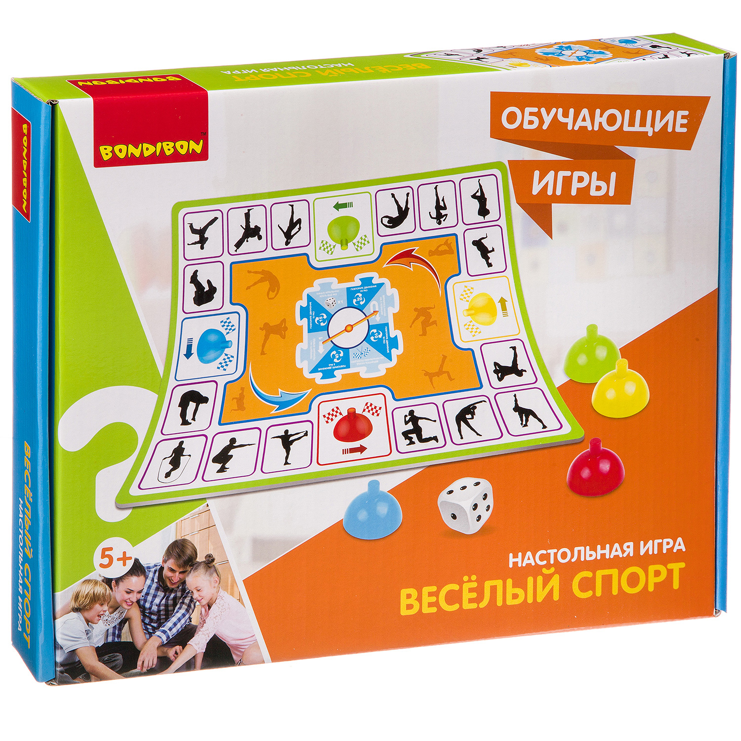 Настольная игра Bondibon спортивная Веселый Старт - фото 3
