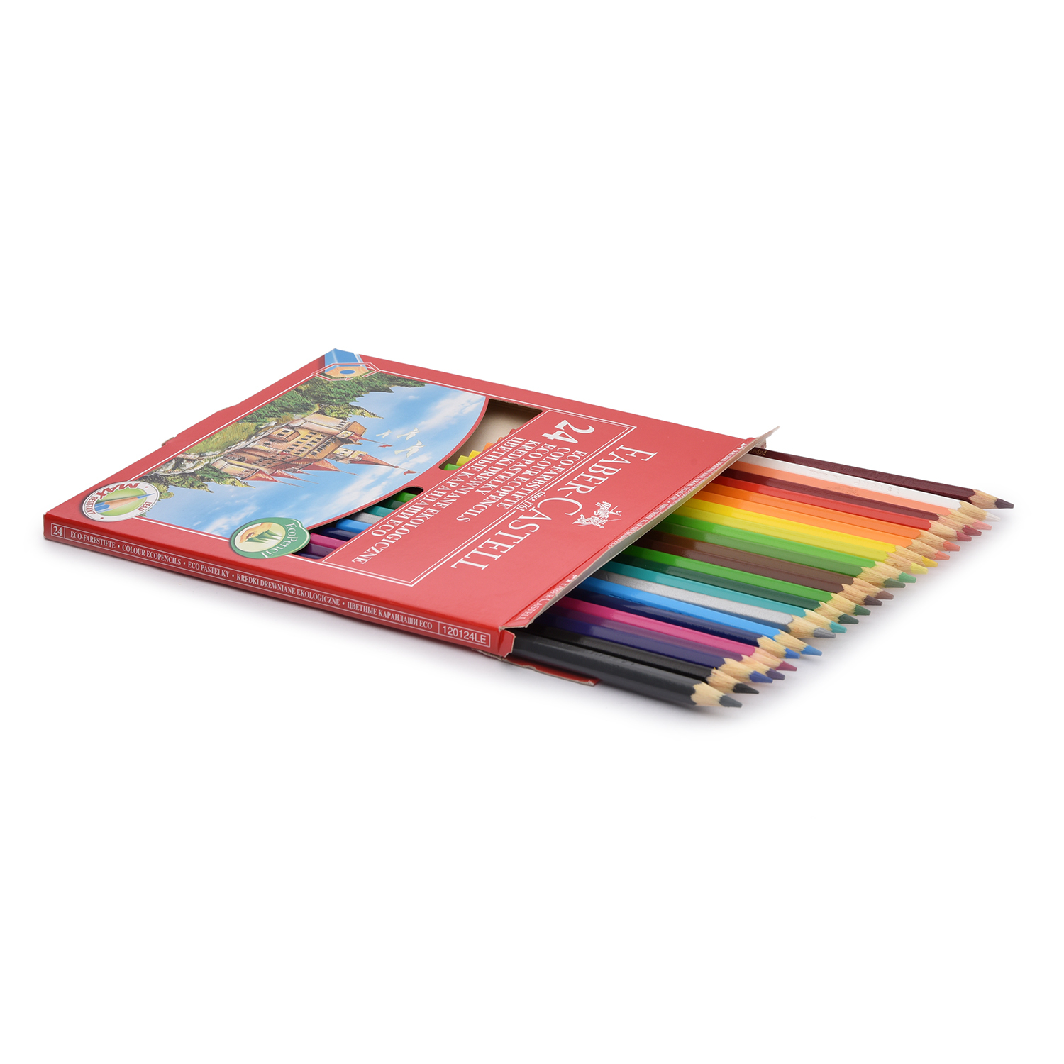 Карандаши цветные Faber Castell 24 шт. - фото 6