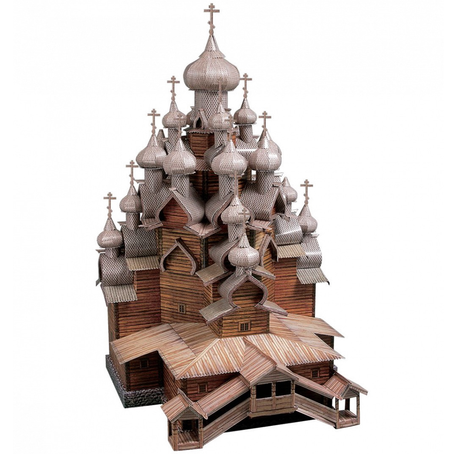 Сборная модель Умная бумага Архитектура Кижи 151 - фото 2