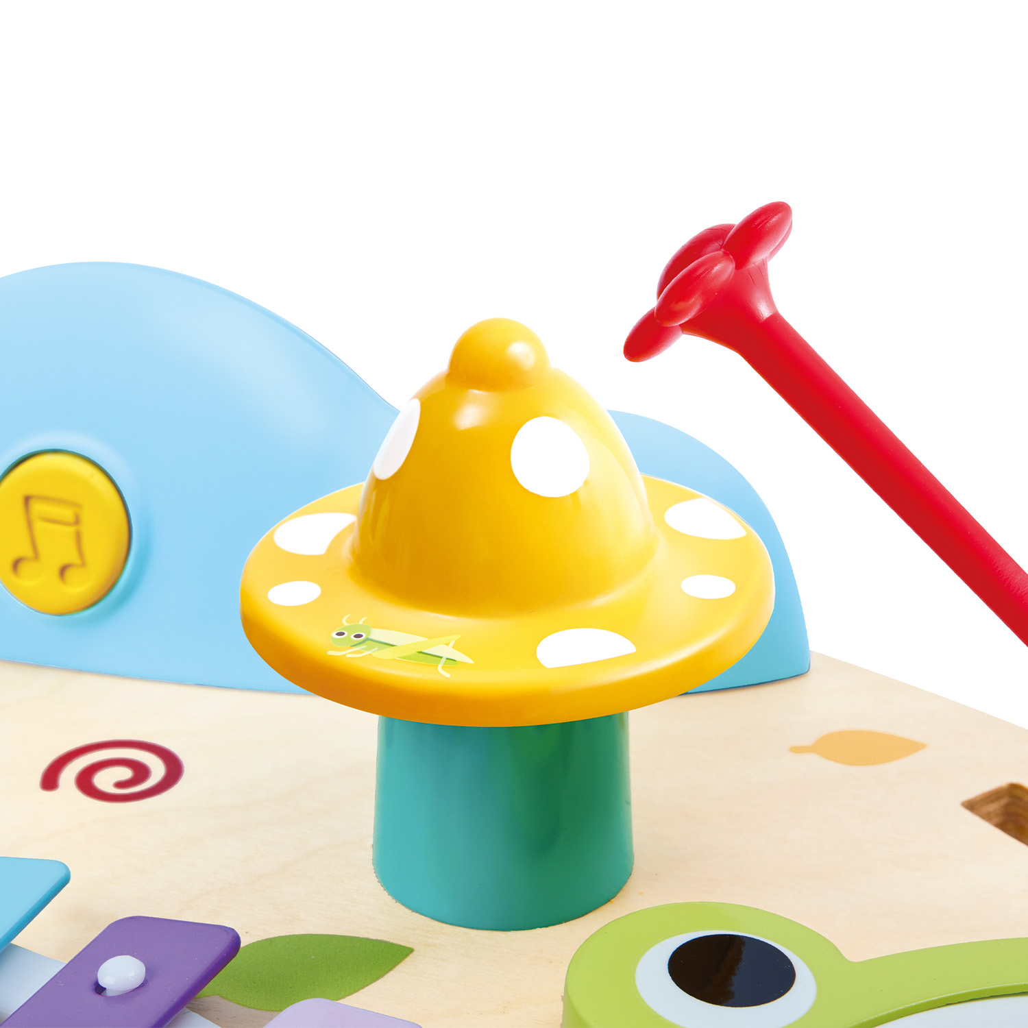 Игрушка музыкальная Hape "Ксилофон" Звуки Природы ксилофон - фото 6