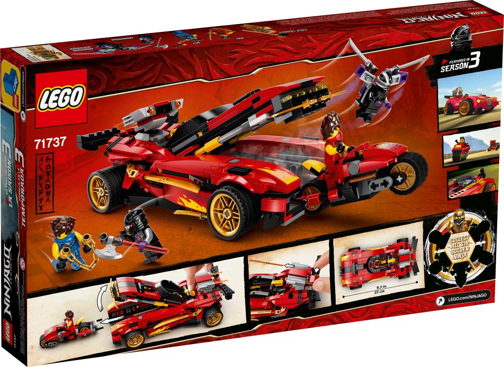 Конструктор LEGO NINJAGO 71737 599 дет. - фото 8