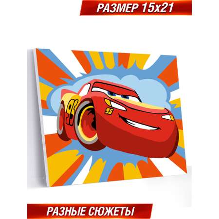 Картина по номерам Hobby Paint Молния Маккуин в ассортименте