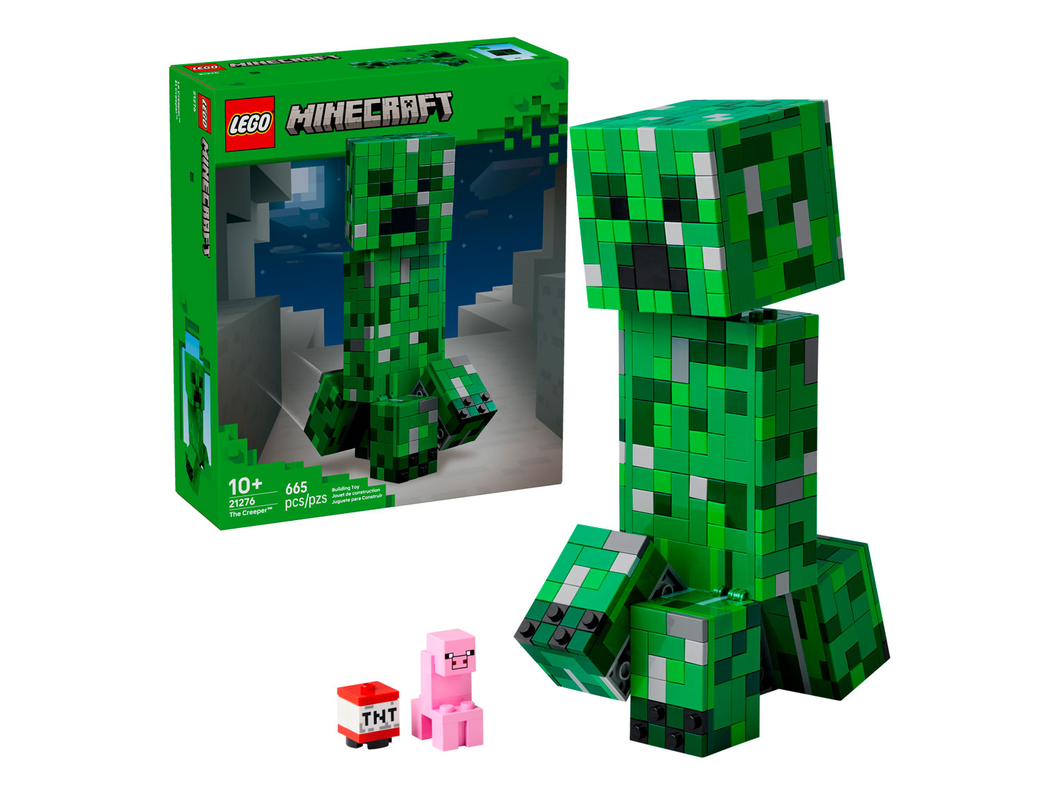 Конструктор LEGO Minecraft фигурка Крипера 665 дет. - фото 1