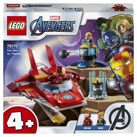 Конструктор LEGO Marvel Super Heroes Iron Man vs. Thanos блочный