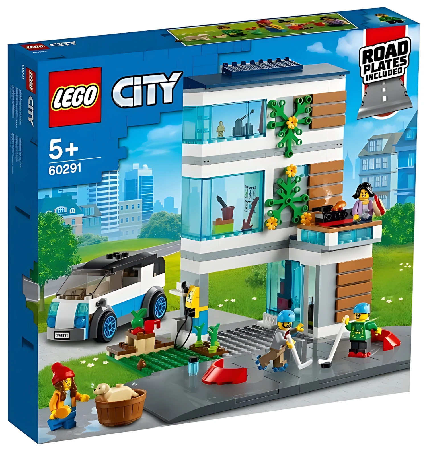 Изображение товара Конструктор LEGO City Семейный дом 388 деталей для детей 5+