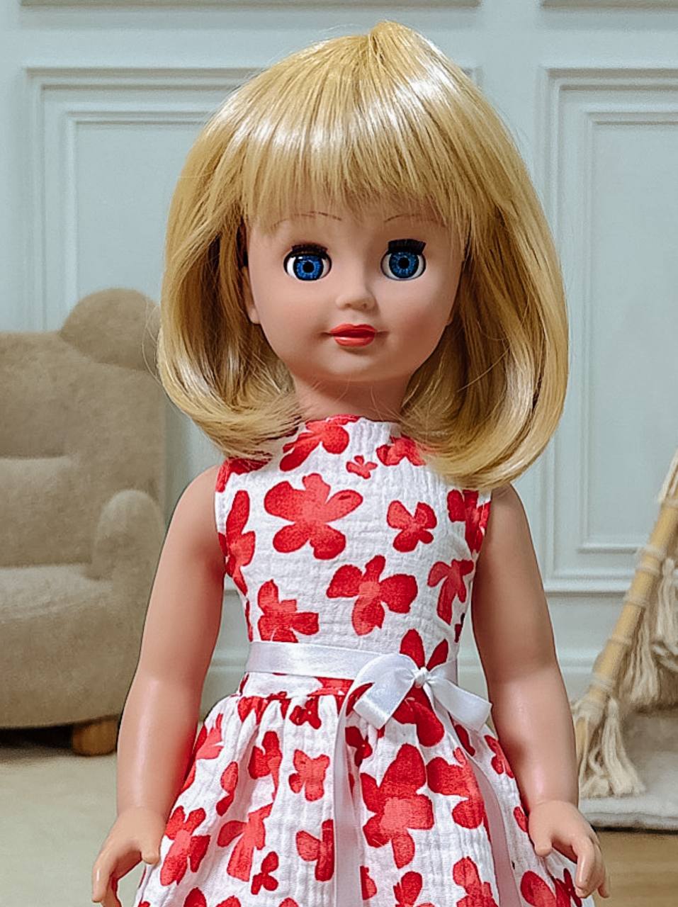 Кукла большая (ростовая) СТРАНА КУКОЛ говорящая Стелла высота 60 см кукла60-стелла19 - фото 15