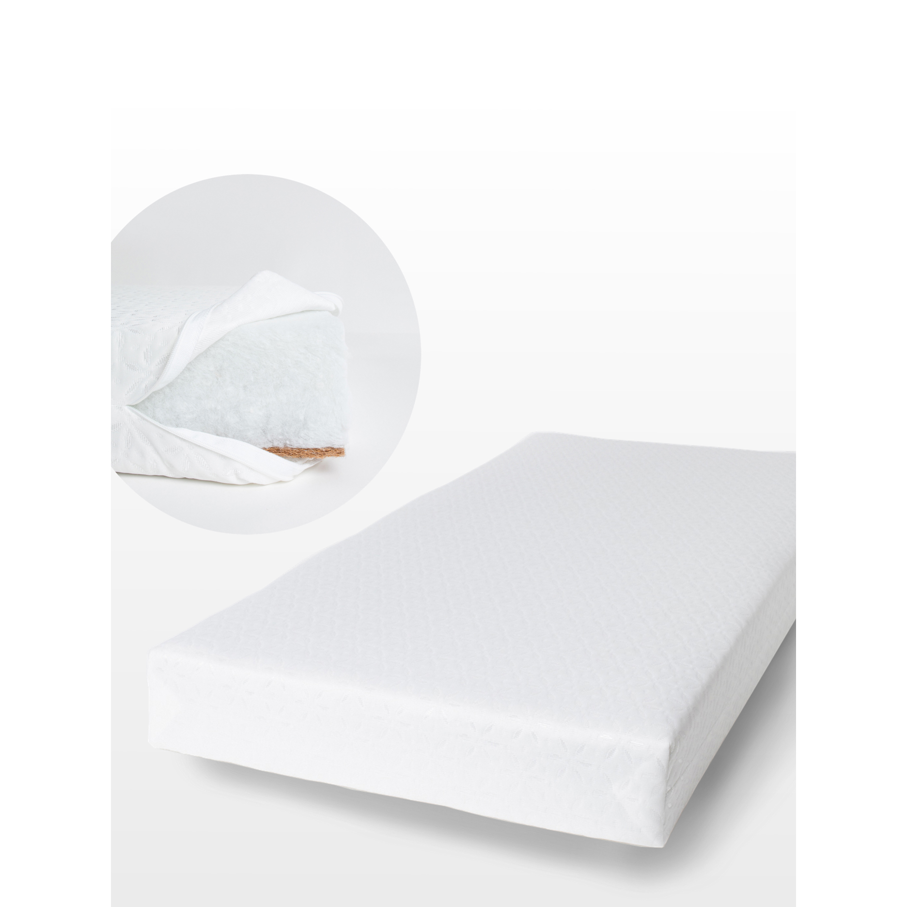 Матрас EVERFLO Air White Jersey 120х60 - фото 5