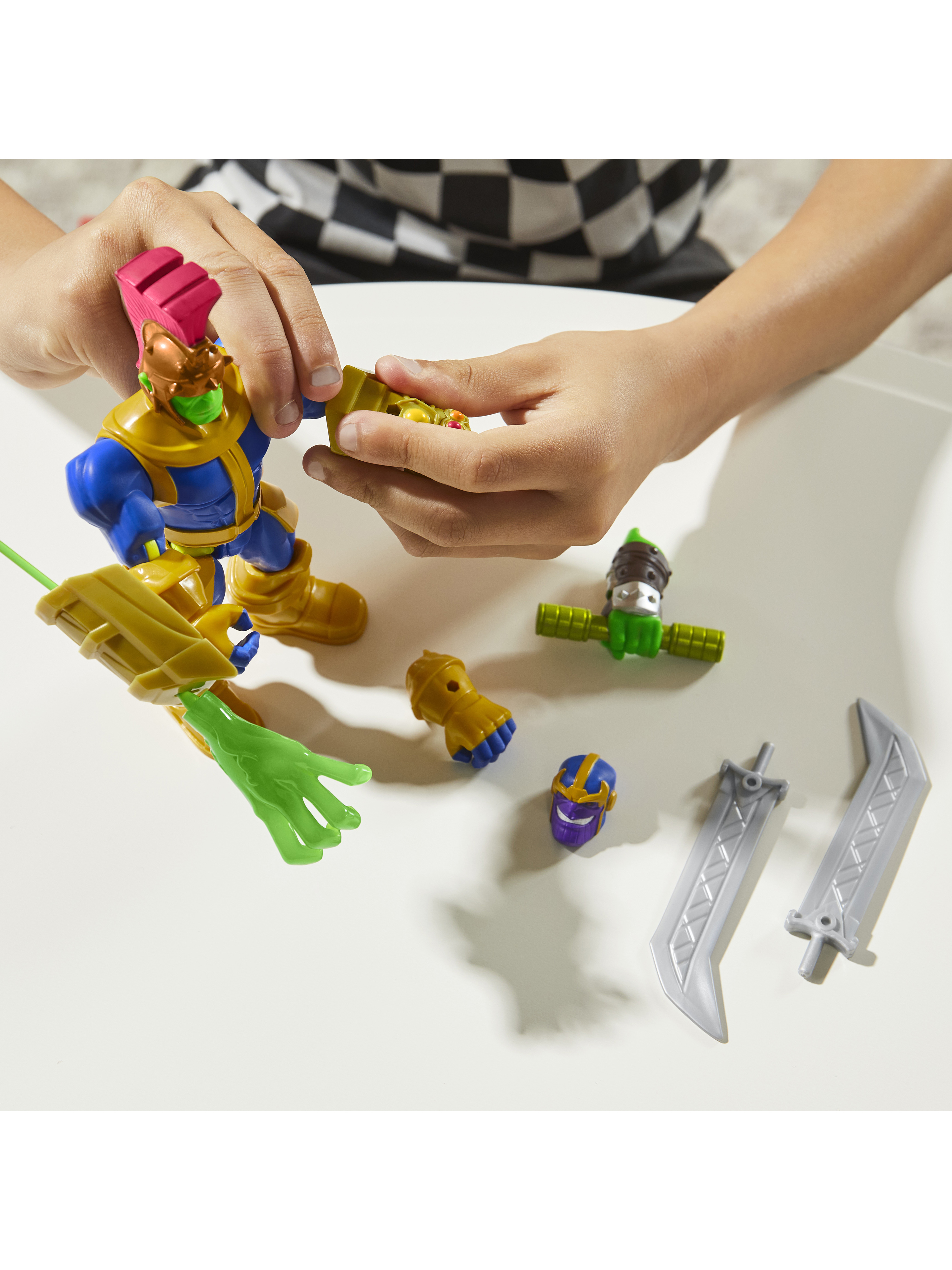 Фигурка Hasbro Делюкс MixMashers Thanos - фото 13
