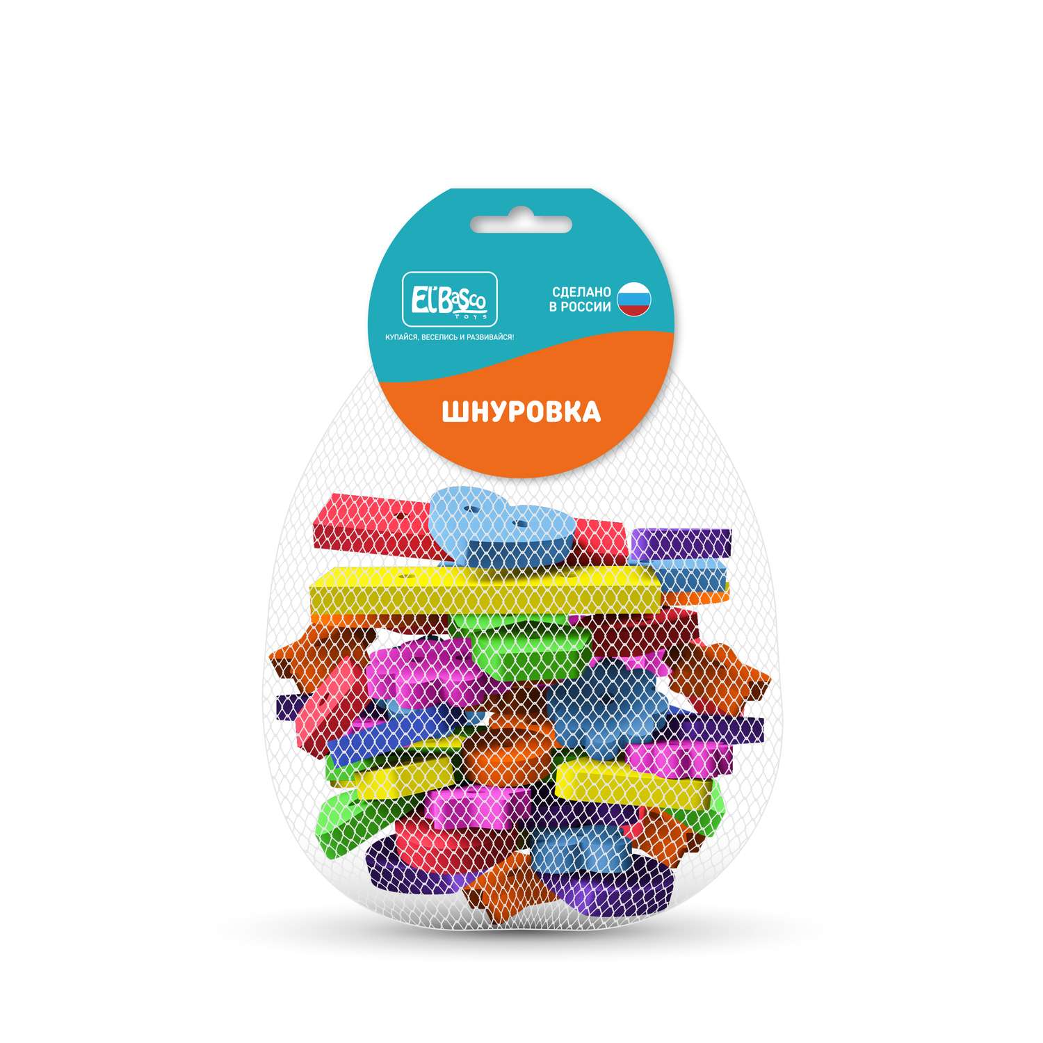 Игрушка ElBascoToys шнуровка Фигуры - фото 3