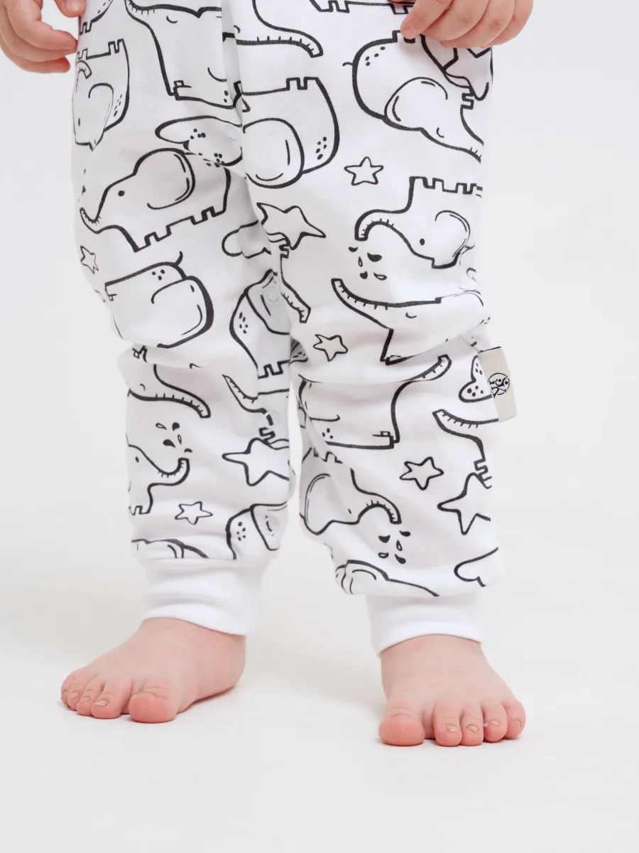 Комбинезон 3 шт Супер Пупс нбр/3пр/ком/сл/SK18небесныймокрыйасфальтслоники - фото 10