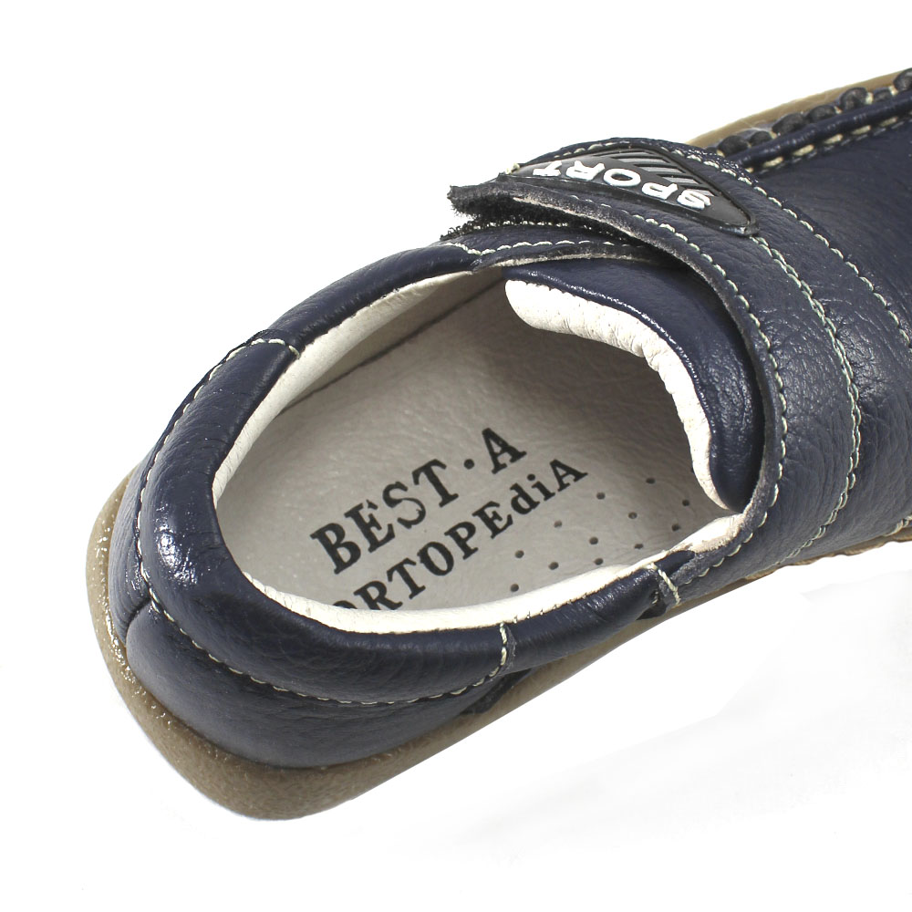Мокасины BEST.A C805-OV BEST.A Мокасины для мальчика,синий - фото 4