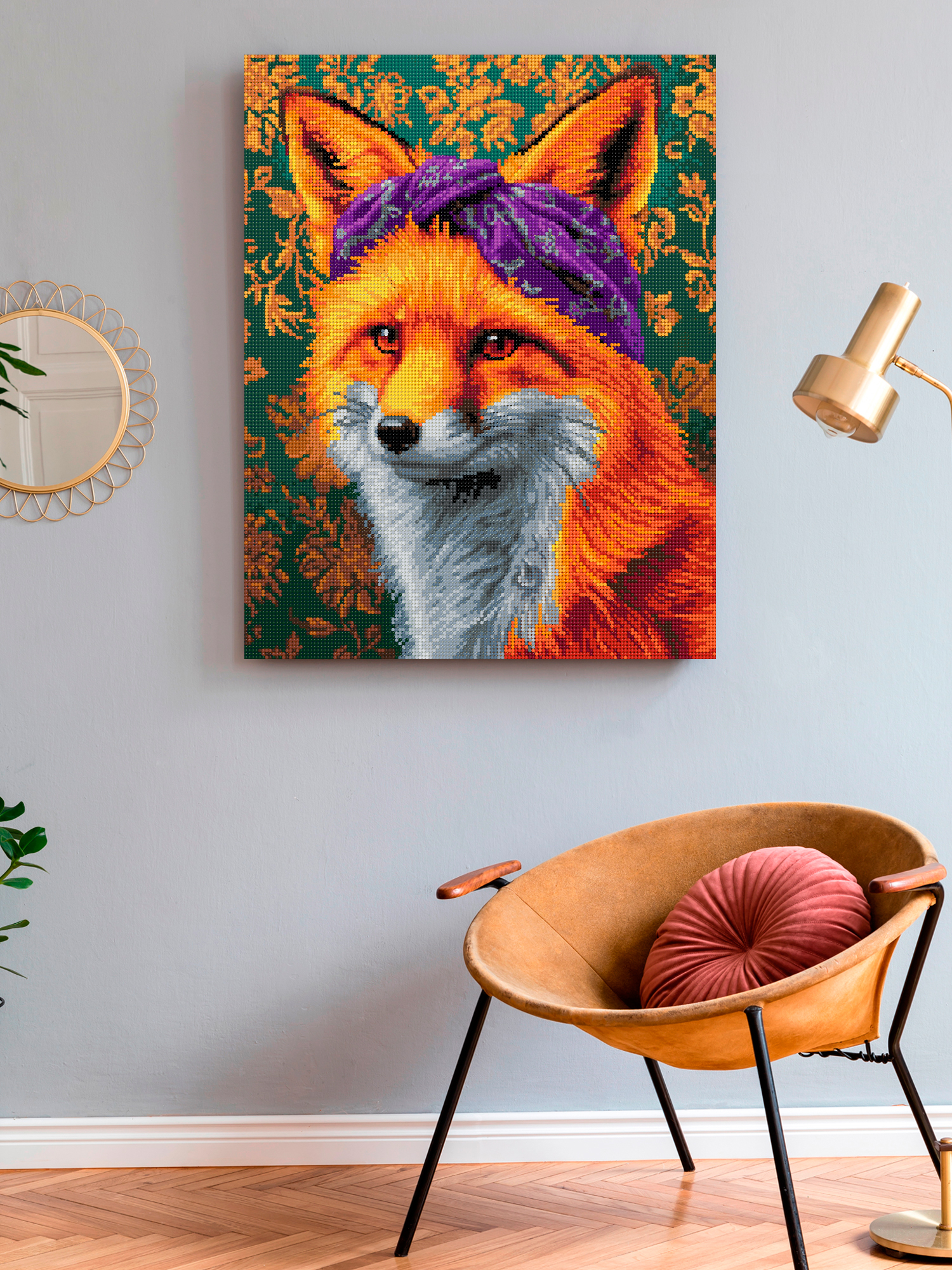 Алмазная мозаика Art on Canvas Лиса в ассортименте - фото 2