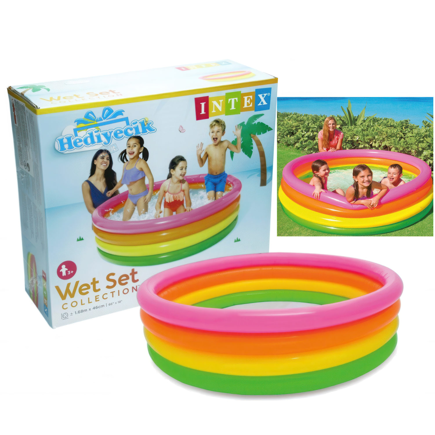 Бассейн Intex Волны - фото 3