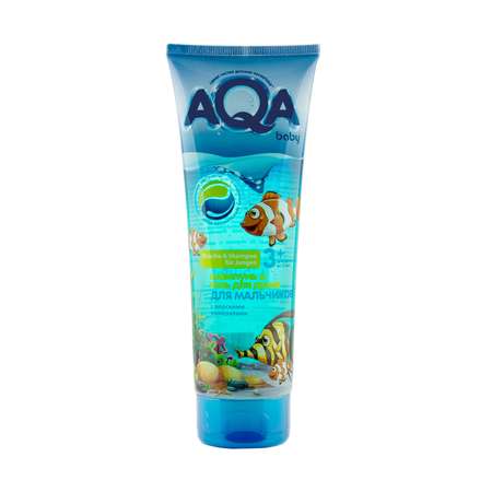 Шампунь AQA baby Kids для мальчиков 250 мл