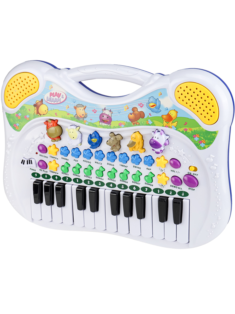 Игрушка музыкальная Рыжий кот пианино - фото 2