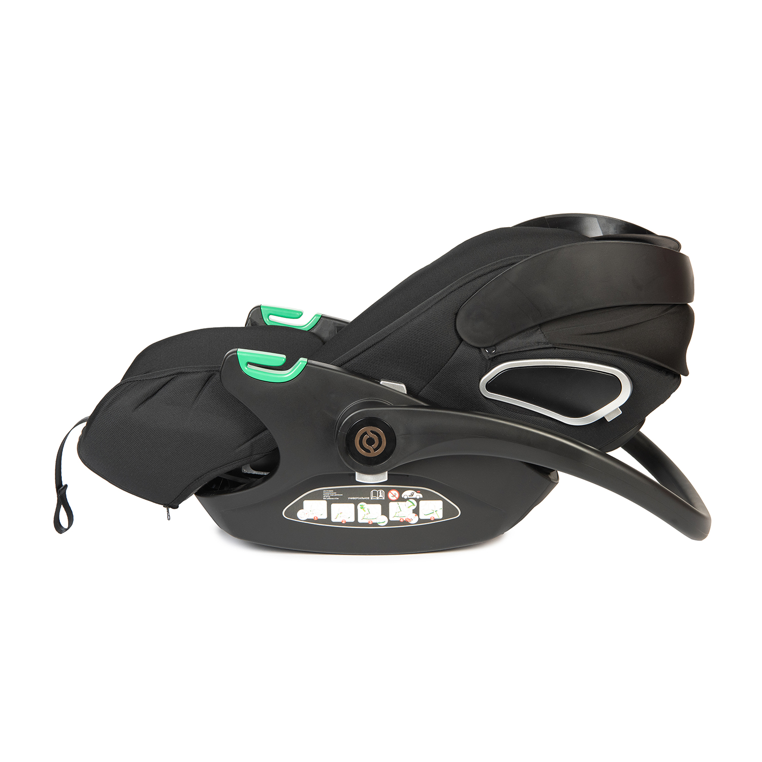 Автокресло Olsson B-Safe Black 0+/1 (0-18 кг) - фото 15