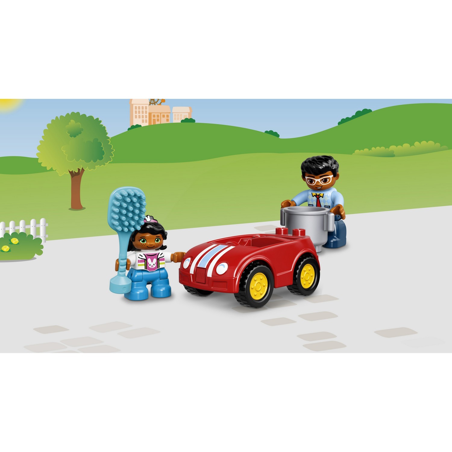Конструктор LEGO DUPLO Семейный дом блочный - фото 9