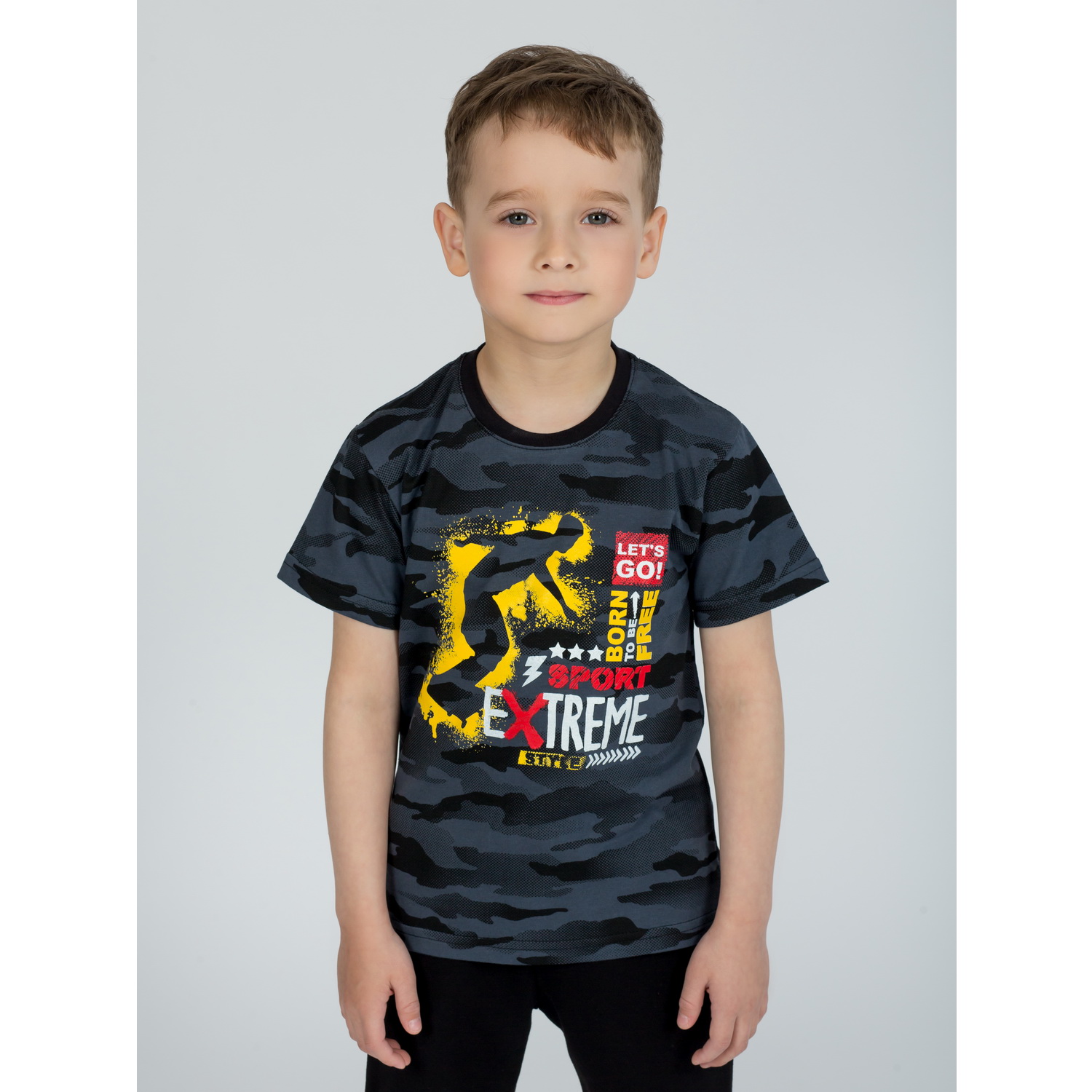 Костюм KiMMi co К-14087049п камуфляж черный экстрим - фото 4