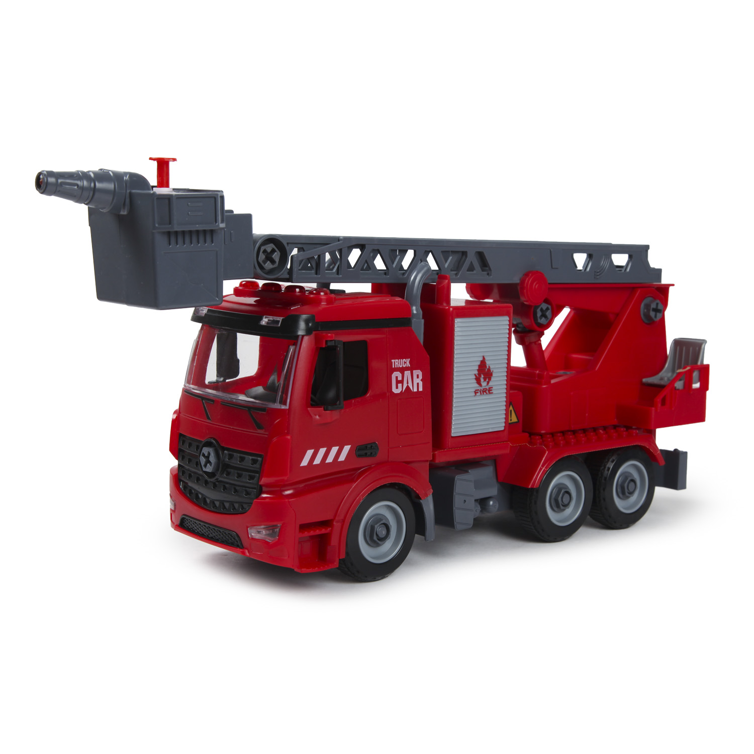 Конструктор Mobicaro Пожарная машина сборная игровая модель - фото 9