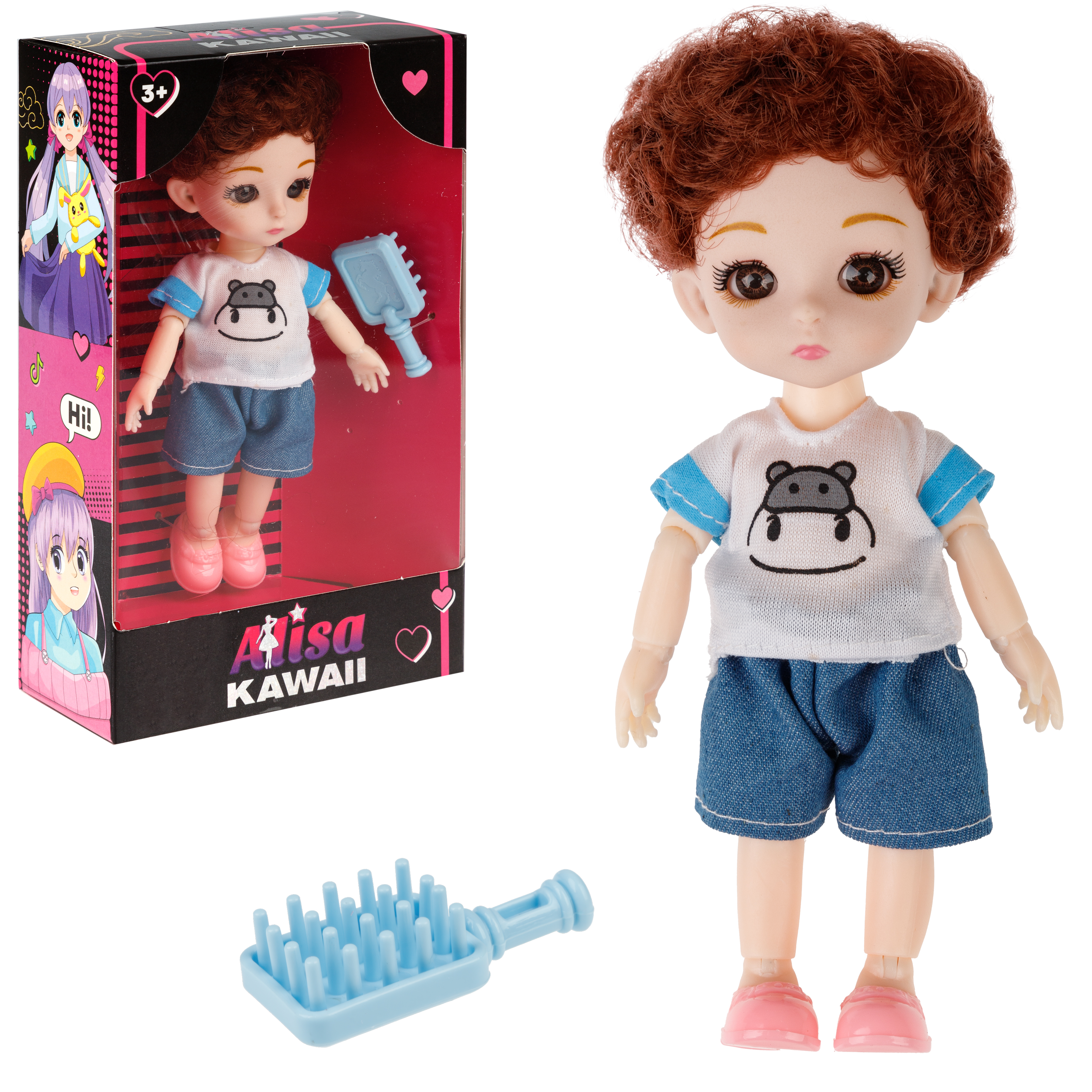 Кукла мини 1TOY Alisa Kawaii mini Т24351 - фото 8