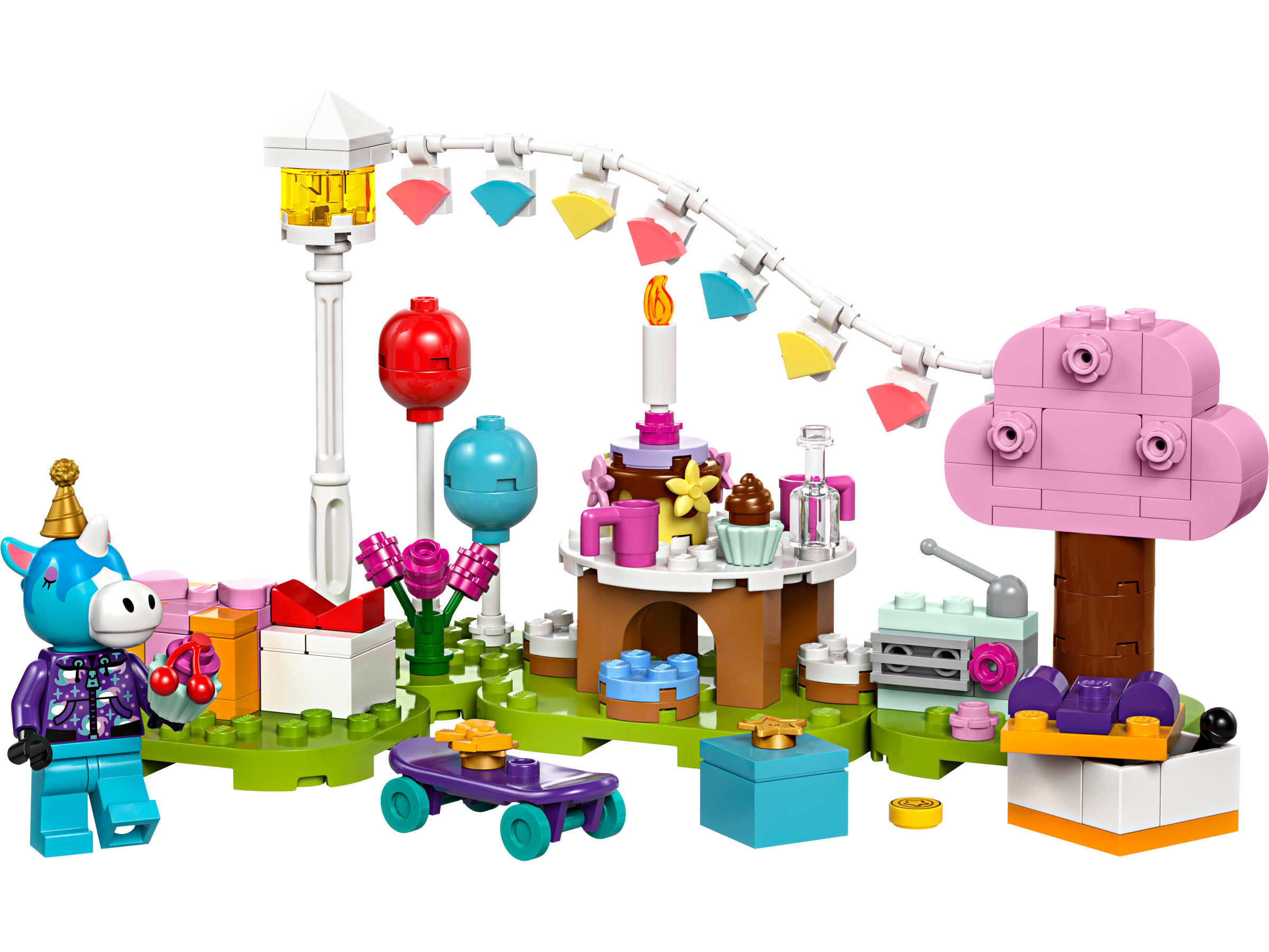 Конструктор LEGO Animal Crossing Julians Birthday Party - фото 2