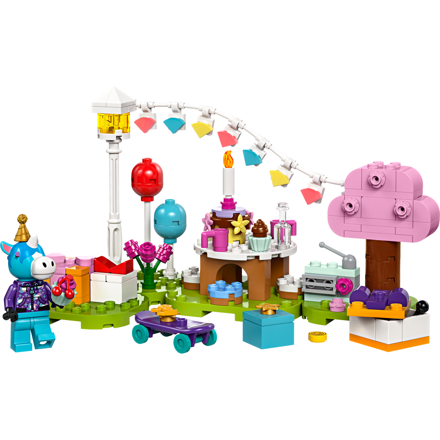 Конструктор LEGO Animal Crossing Julians Birthday Party блочный - фото 2
