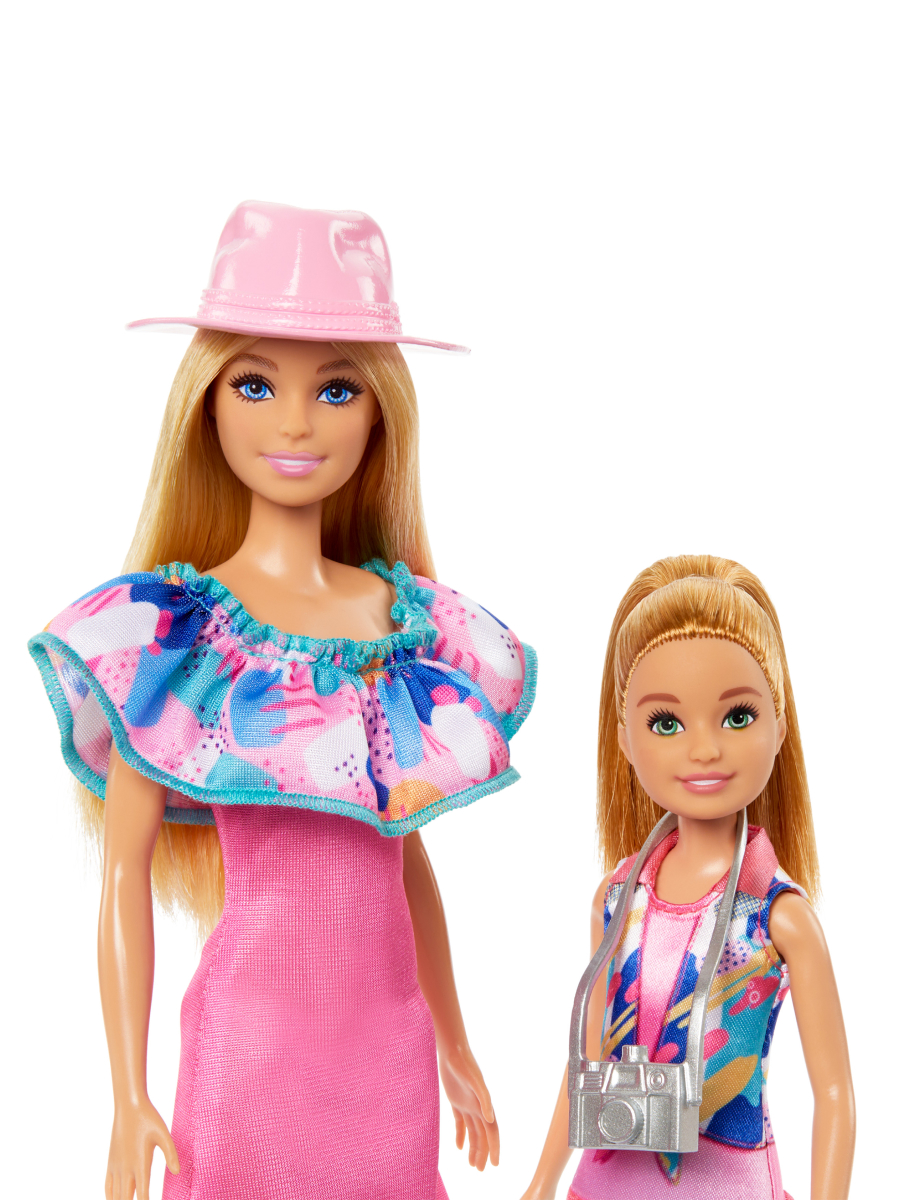 Кукла модельная Barbie Барби и Стейси с питомцами высота 29 см HRM09 - фото 6