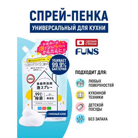 Средство для мытья посуды FUNS 720 г
