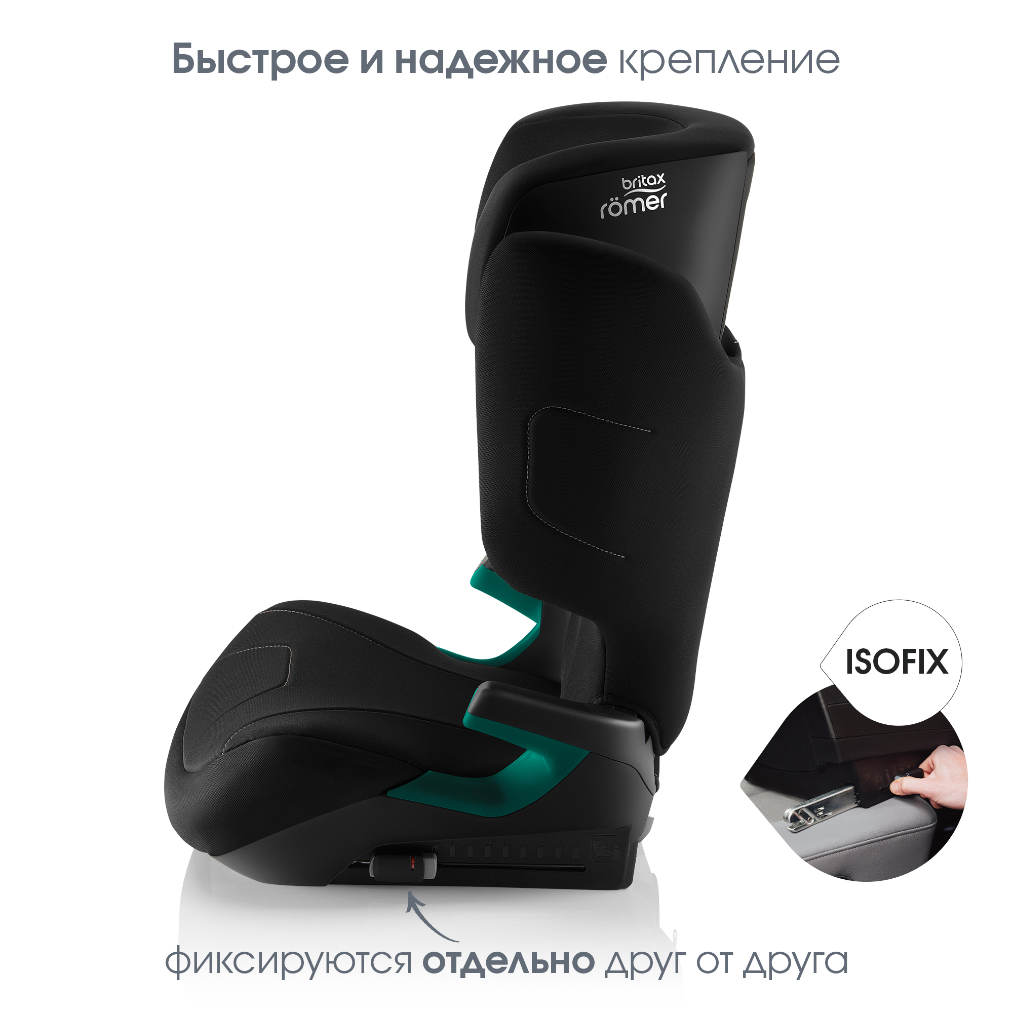 Автокресло Britax Roemer Hi-Liner Isofix 2/3 (15-36 кг) - фото 8