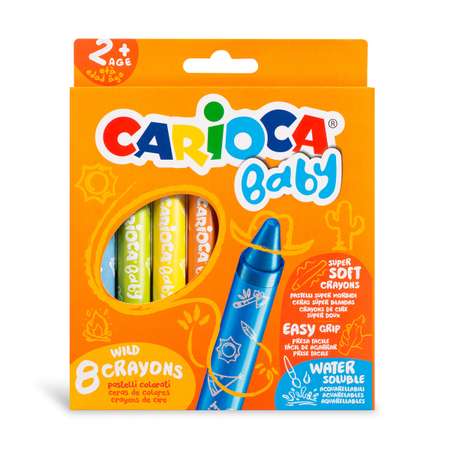Восковые мелки CARIOCA 8 шт.