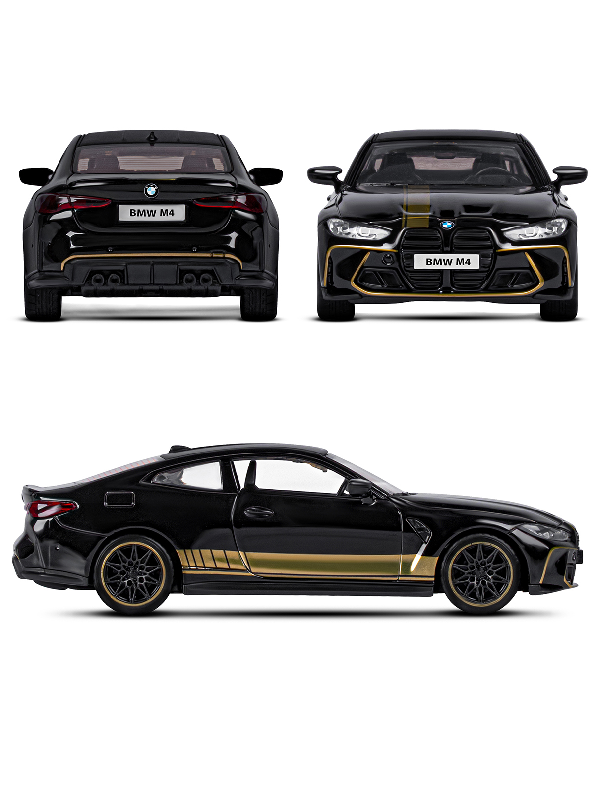 Автомобиль АВТОпанорама BMW M4 G82 1:32 JB1251830 - фото 10