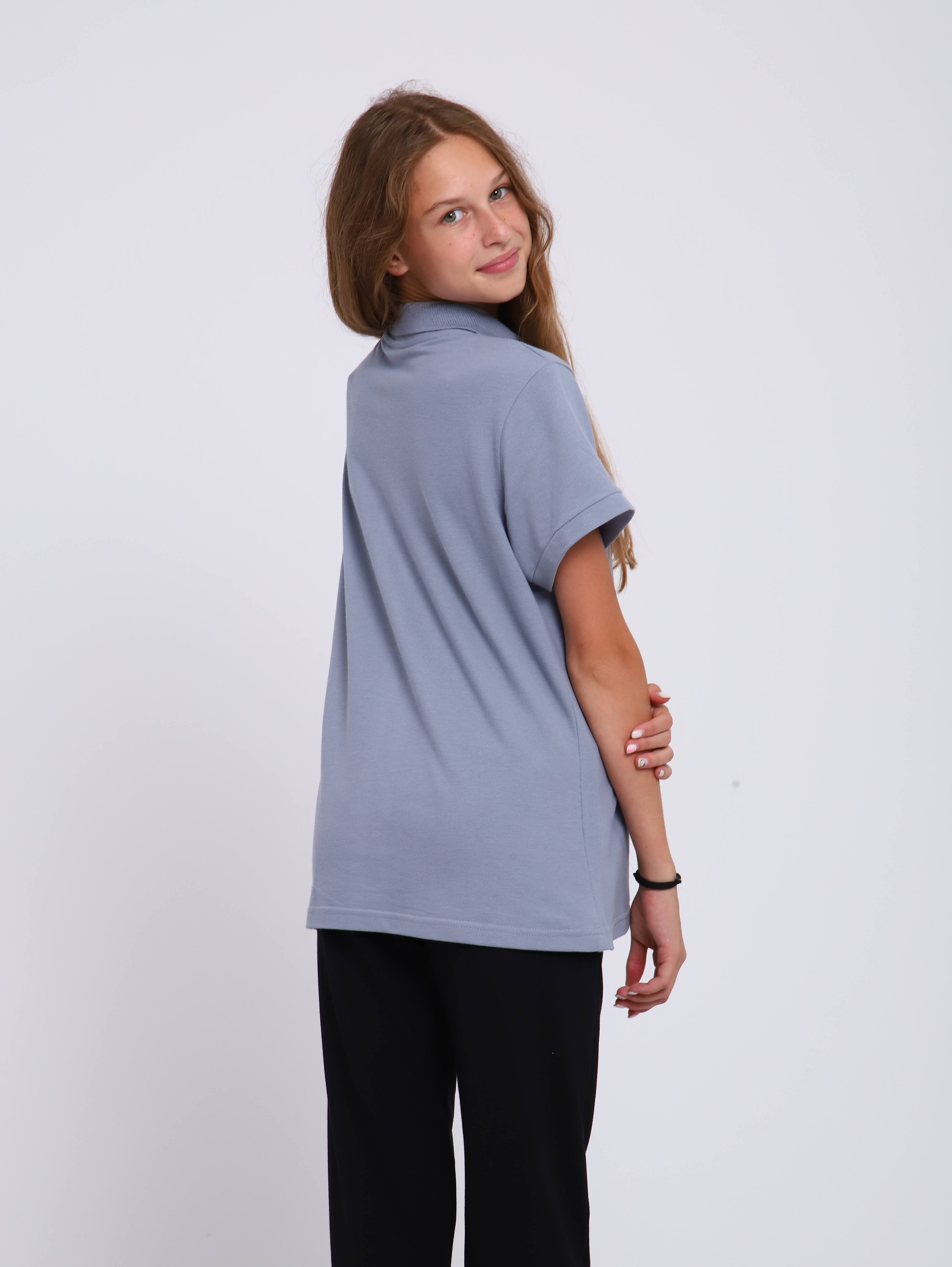 Поло ЛАДОШКИ Рубашка Михаил серый - фото 7