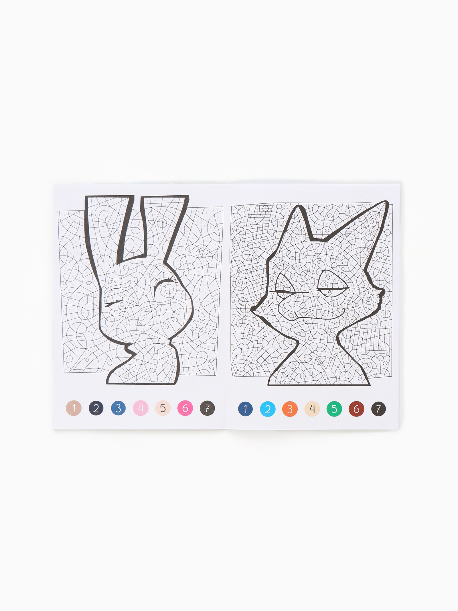 Раскраска Disney по номерам Зверополис 17х24 см 16 стр Disney - фото 13