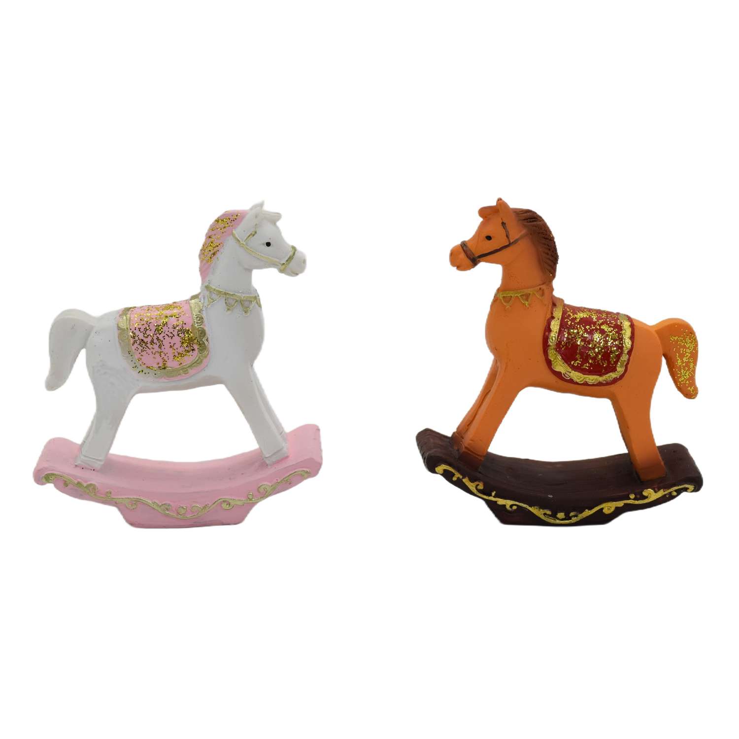 Фигурка декоративная ё Лошадка-качалка в ассортименте - фото 1
