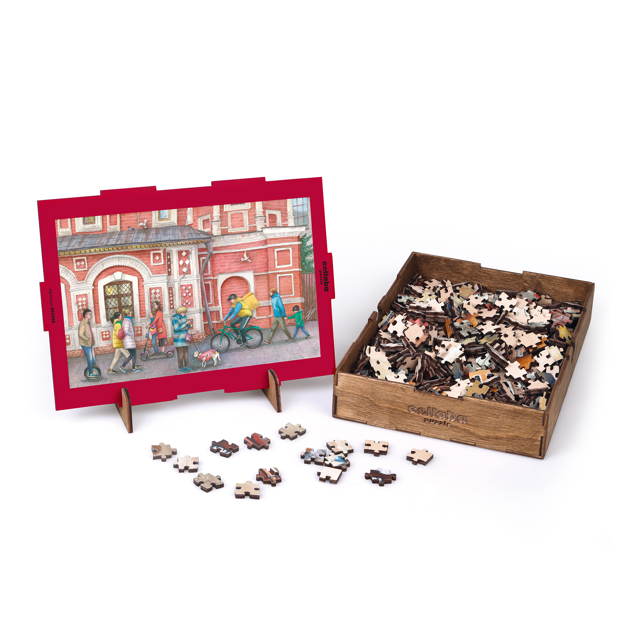 Пазл Collaba puzzle деревянный - фото 7
