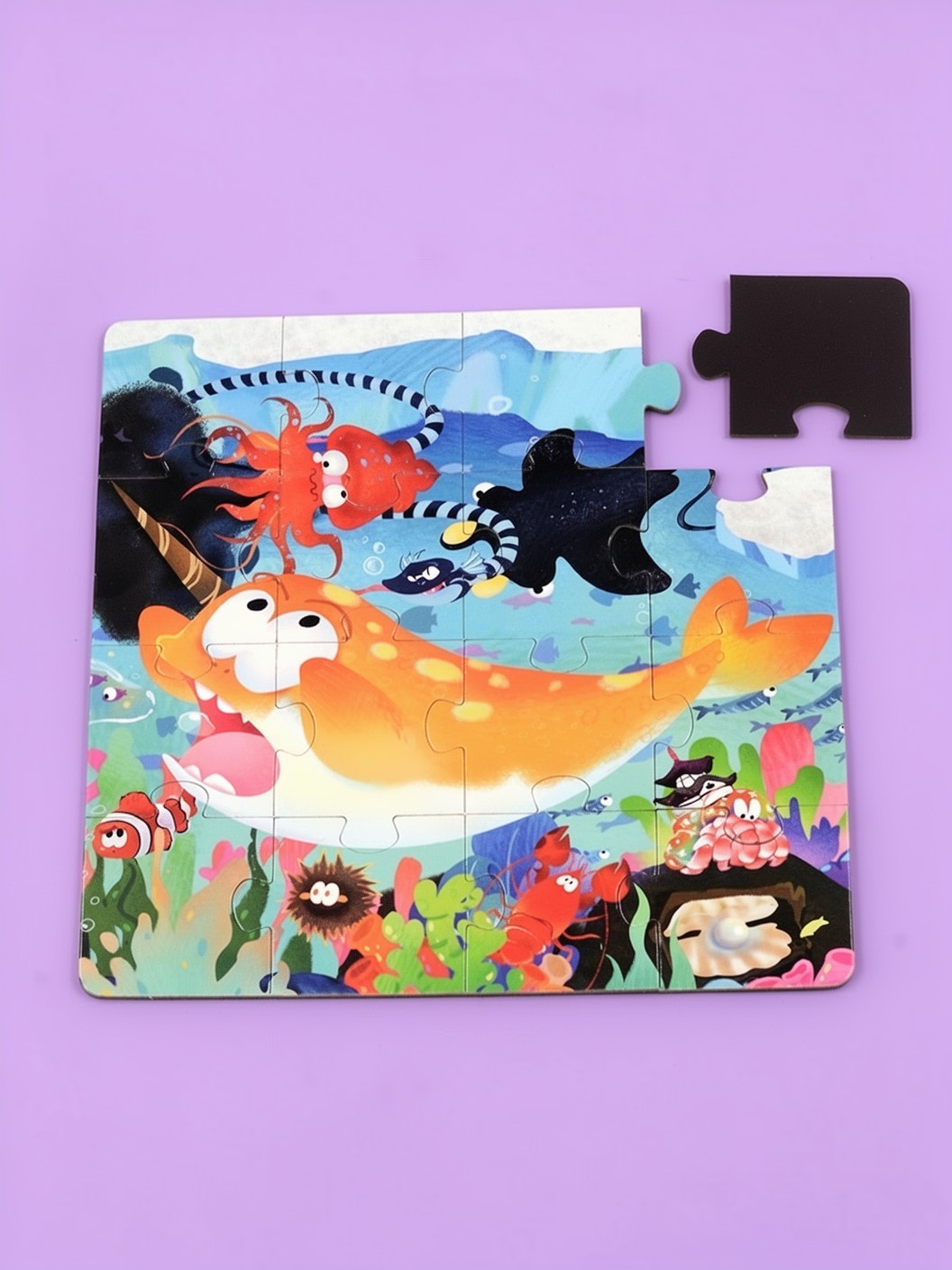 Настольная игра Madliani Книжка-пазл магнитная 3 в 1 - фото 4