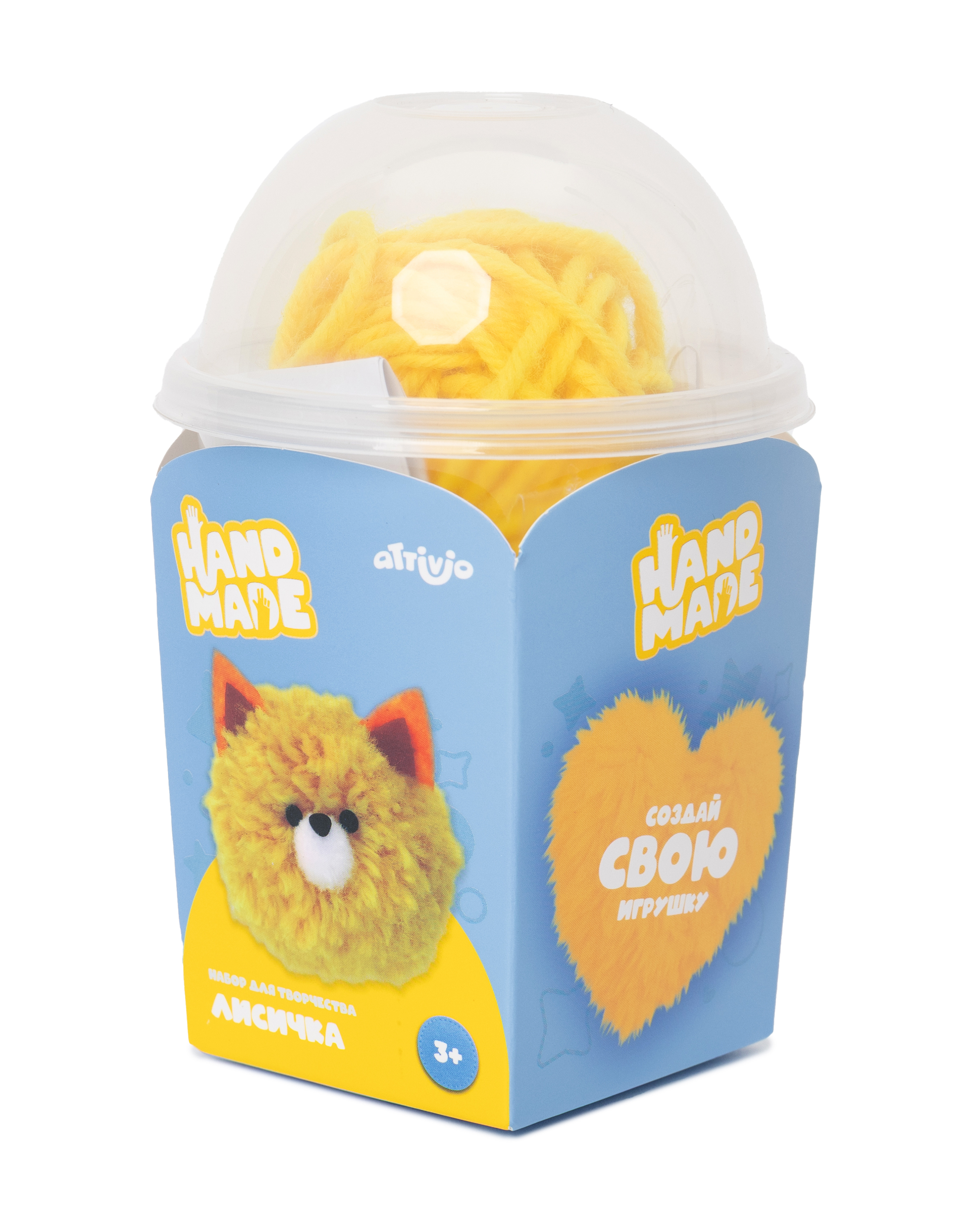 Набор для творчества Attivio вязание Лисичка - фото 1