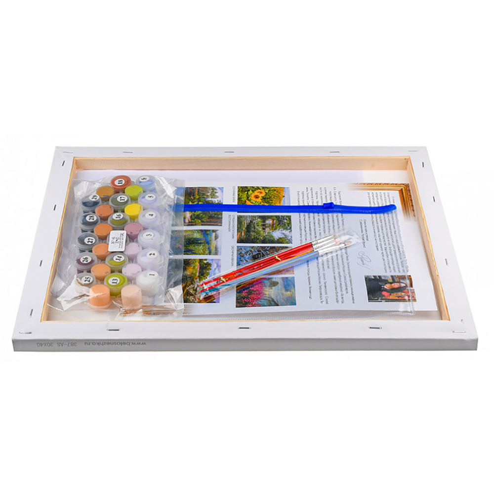 Картина по номерам Белоснежка Дорога детства - фото 4