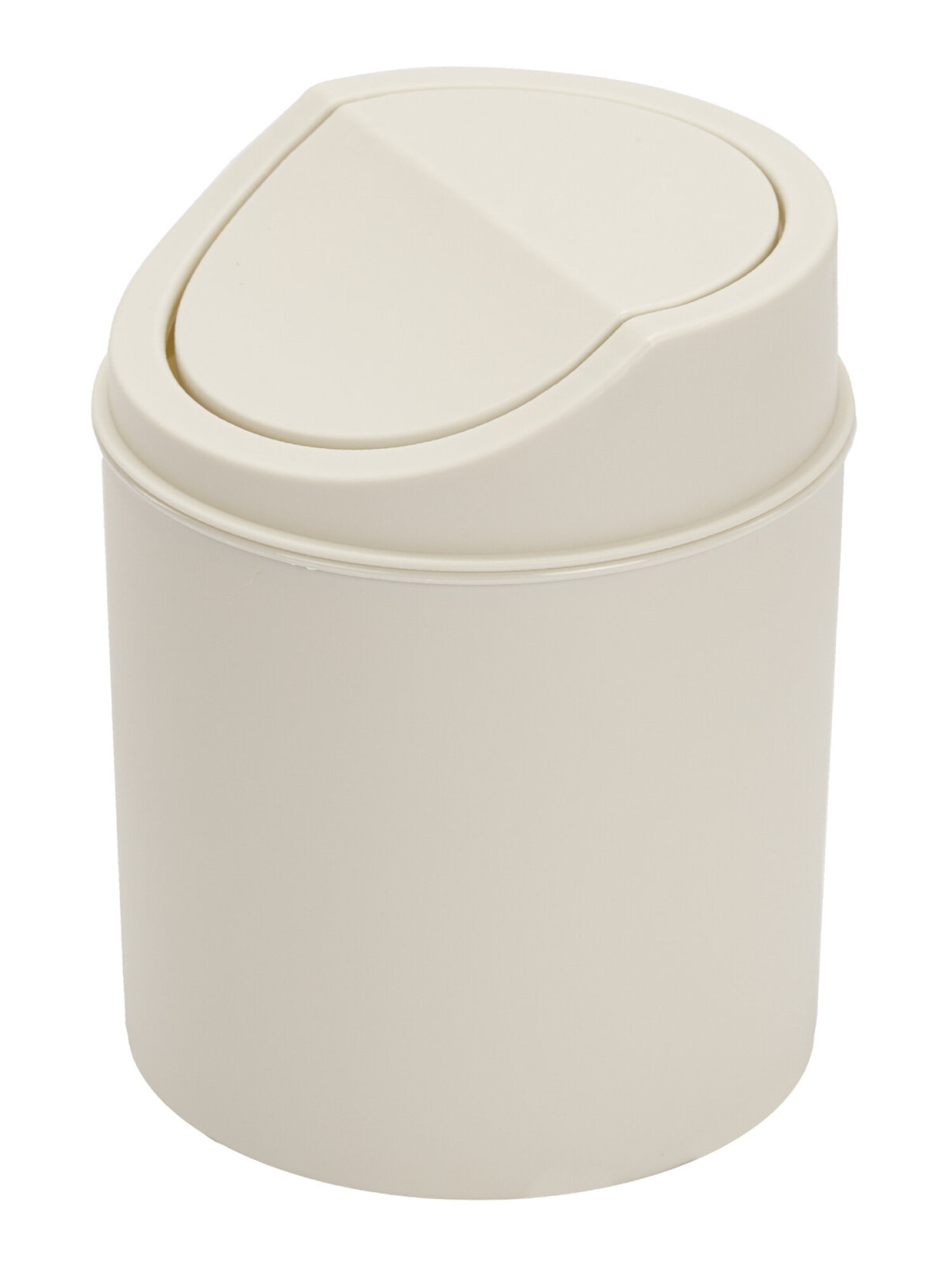 Мусорное ведро настольное BoomHouse 2,4 л белое 155х135мм - фото 2