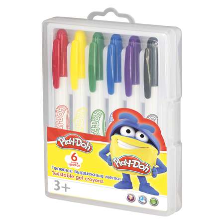 Гелевые мелки Kinderline 6 шт.